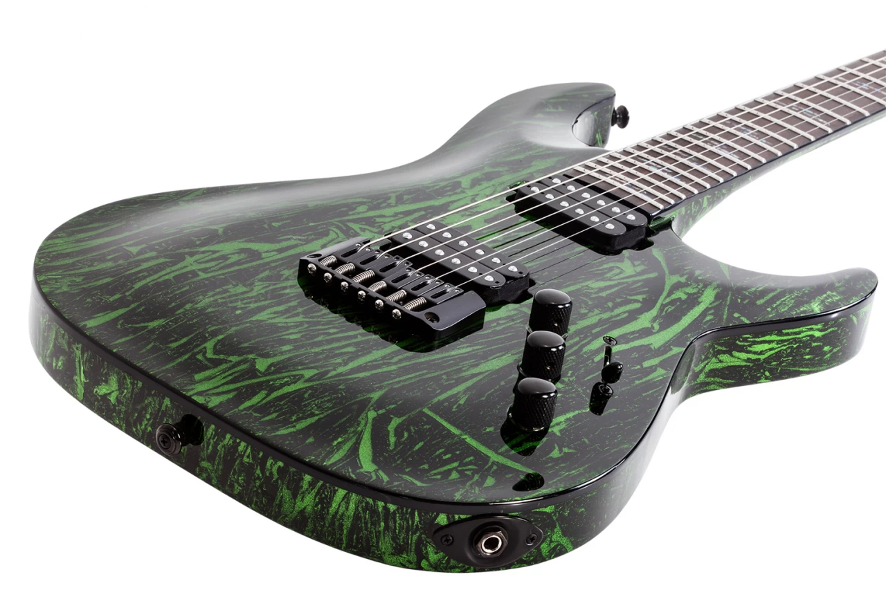 Schecter Silver Mountain C-1 Toxic Venom 9 Schecter Silver Mountain C-1 Toxic Venom – Bild 7