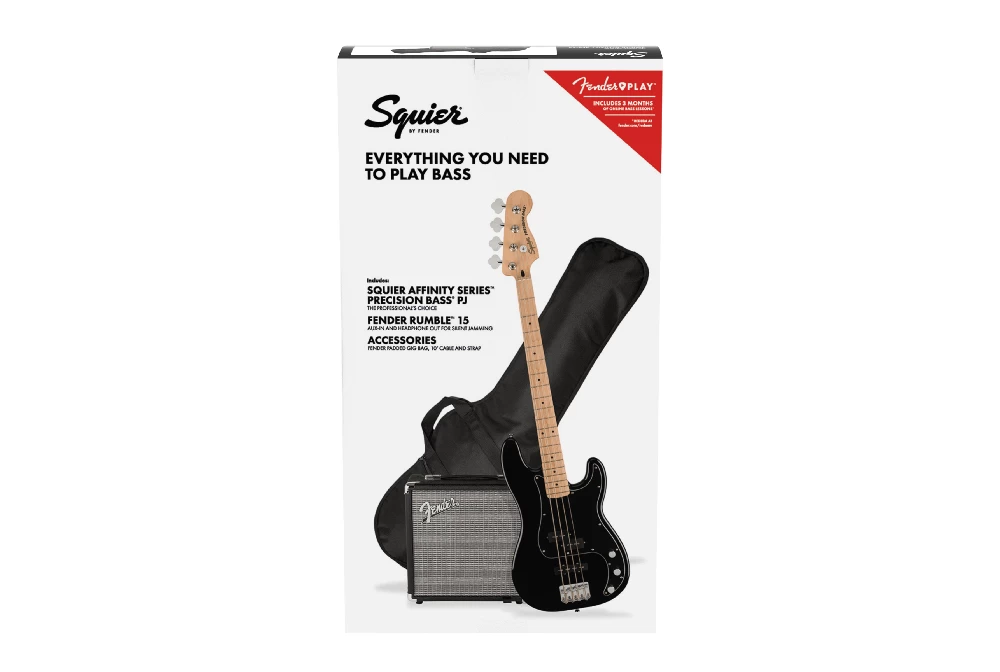 Fender Squier PJ Bass Pack - BLK 5 Fender Squier PJ Bass Pack - BLK – Bild 3