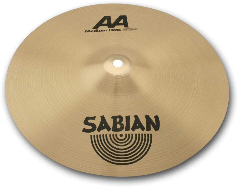 Sabian 14" AA Brilliant Medium Hats 3 Sabian 14" AA Brilliant Medium Hats