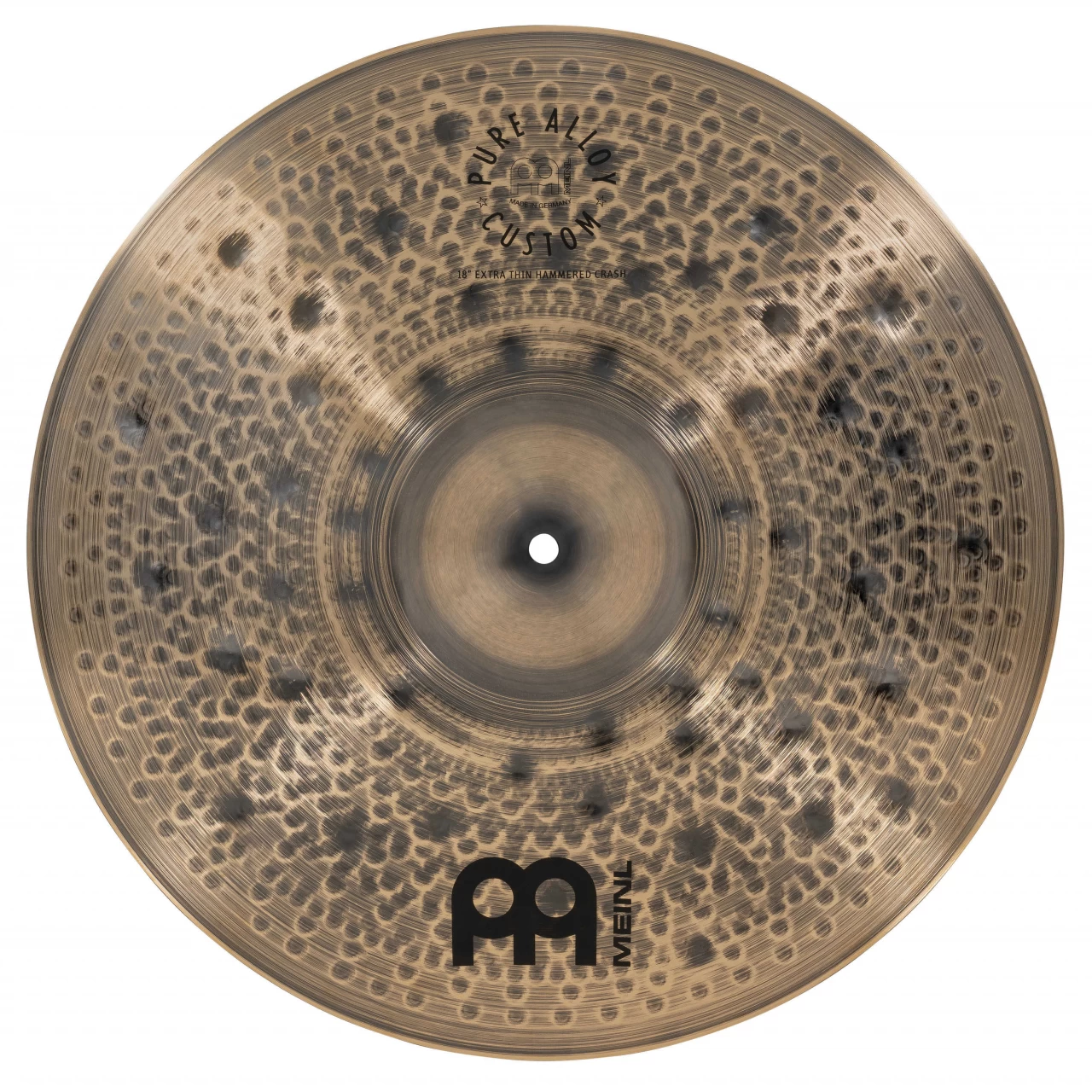 Meinl 18" Pure Alloy Custom Extra Thin Hammered 3 Meinl 18" Pure Alloy Custom Extra Thin Hammered
